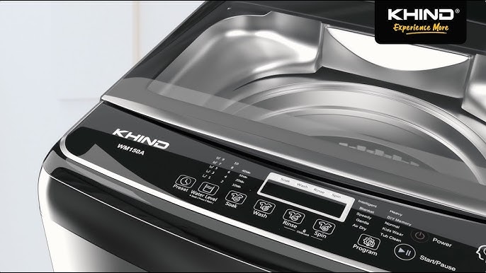 Washing machine in laundry room