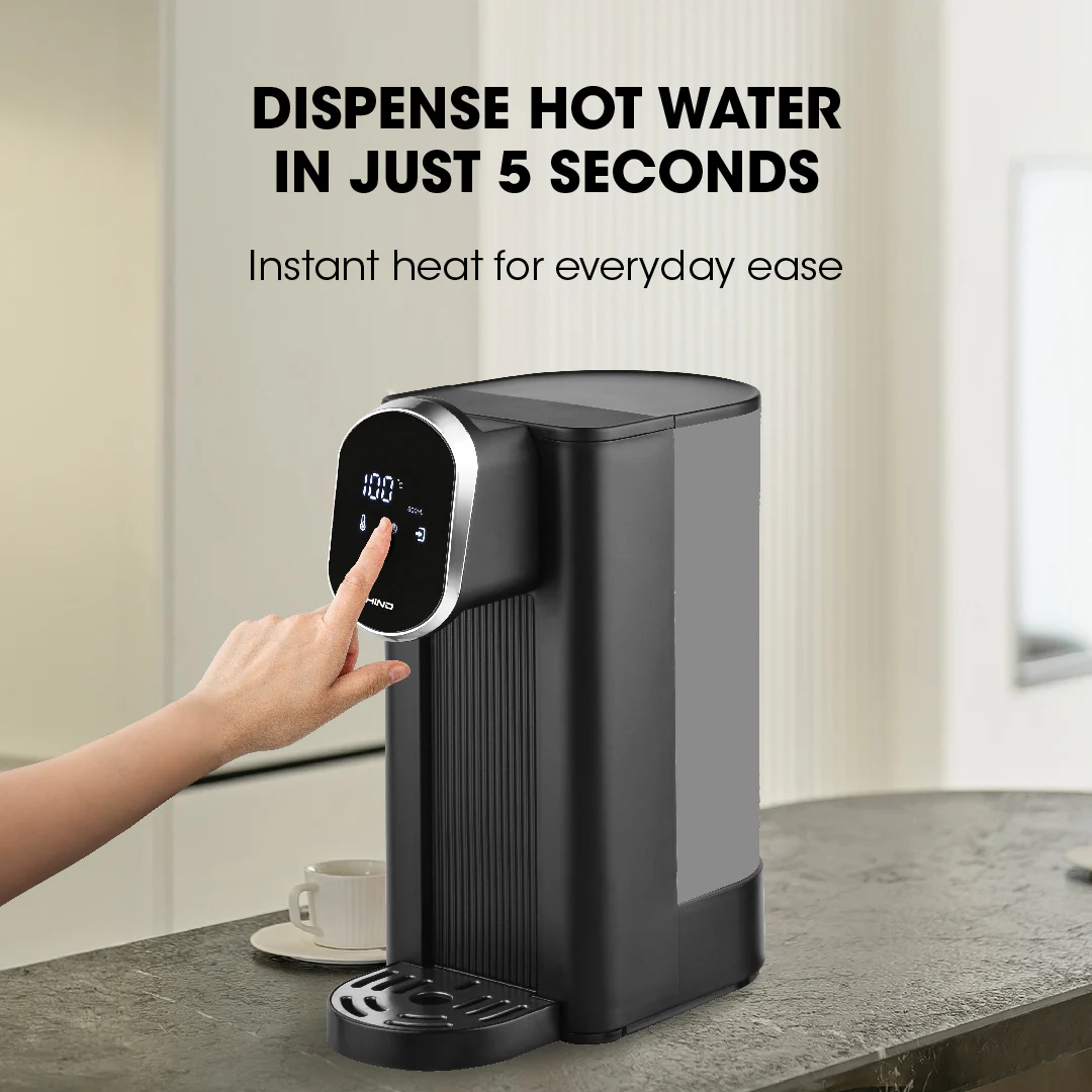 Water dispenser in a home or office